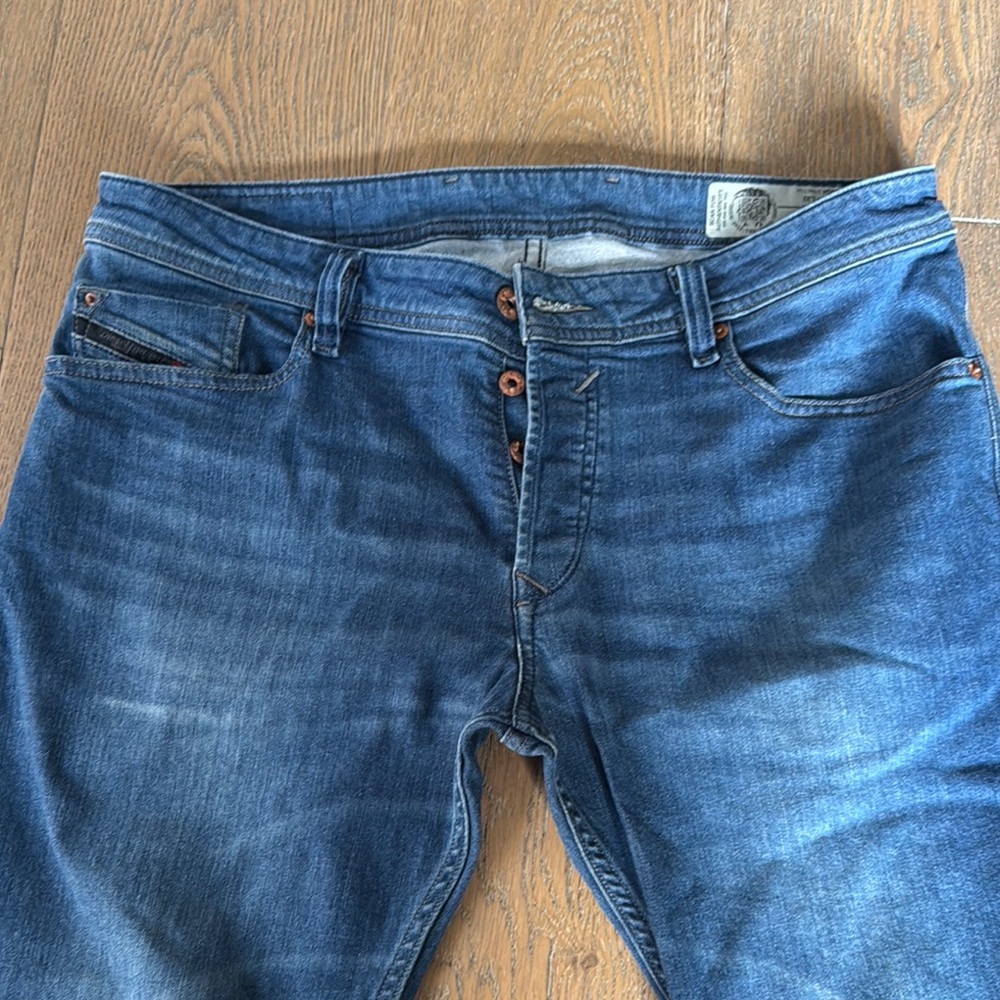 Diesel Walker Men's Blue Jeans